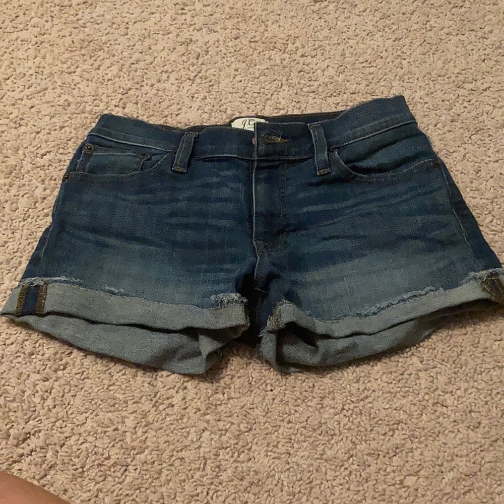 Jcrew jean shorts size 24